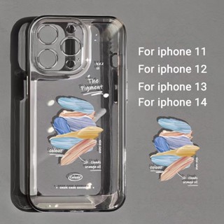 ❤️จัดส่งทันที❤️กันกระแทก Case สำหรับ for iPhone 11 13 14 Pro Max 7 8 Plus 12 13 11 Pro Max XS Max 13 14 Pro กล้องป้องกัน