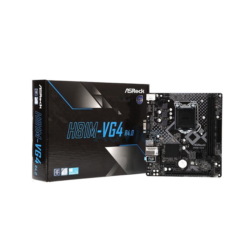 MAINBOARD (1150) ASROCK H81M-VG4 R4.0