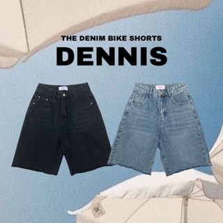 DENNIS DENIM BIKER กางเกงยีนส์ขาสั้น สุดชิค #heartmade9219