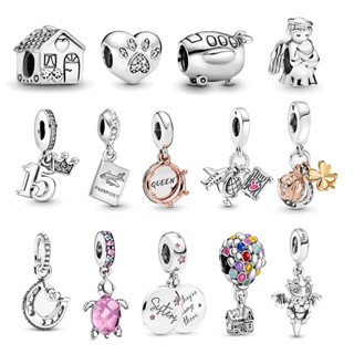 Fits Pandora silver charms Bracelets Me Charms Pendant Beads Silver Plated My Dangle Charm Beaded Silver Jewelry silver jewelry w1022