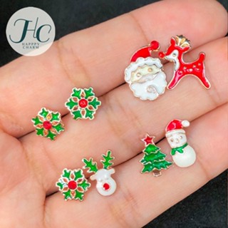 ส่งไว!!ต่างหูคริสต์มาส ไซส์มินิ Christmas Earrings น่ารักเข้ากับเทศกาล