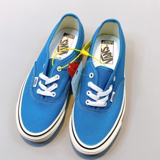 Vans ของแท้ 44 Dx Anaheim รองเท้าผ้าใบลําลอง ข้อสั้น สีฟ้า