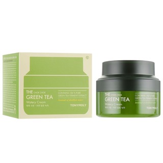 TonyMoly The Chok Chok Green Tea Watery Cream 60ml ครีมบำรุงผิวหน้าสูตรพิเศษจากสารสกัดชาเขียวจากเกาหลีของแท้