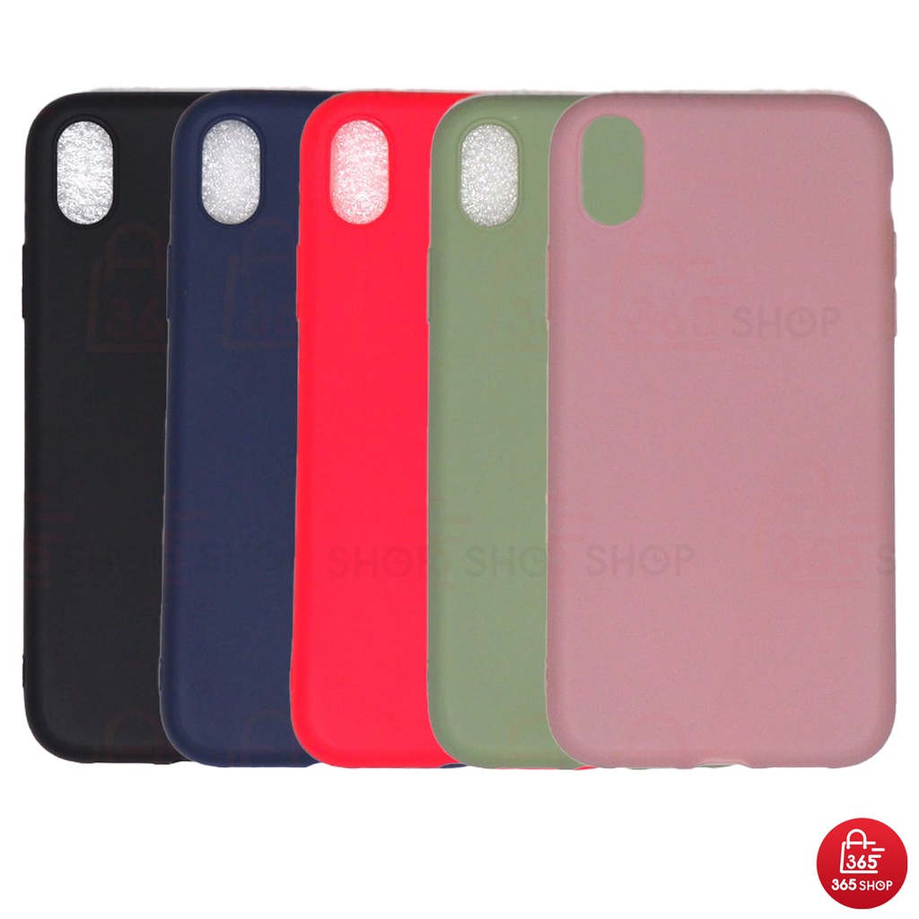 เคส สำหรับ iPhone XR เคสซิลิโคนนิ่ม สีพาสเทล TPU บาง