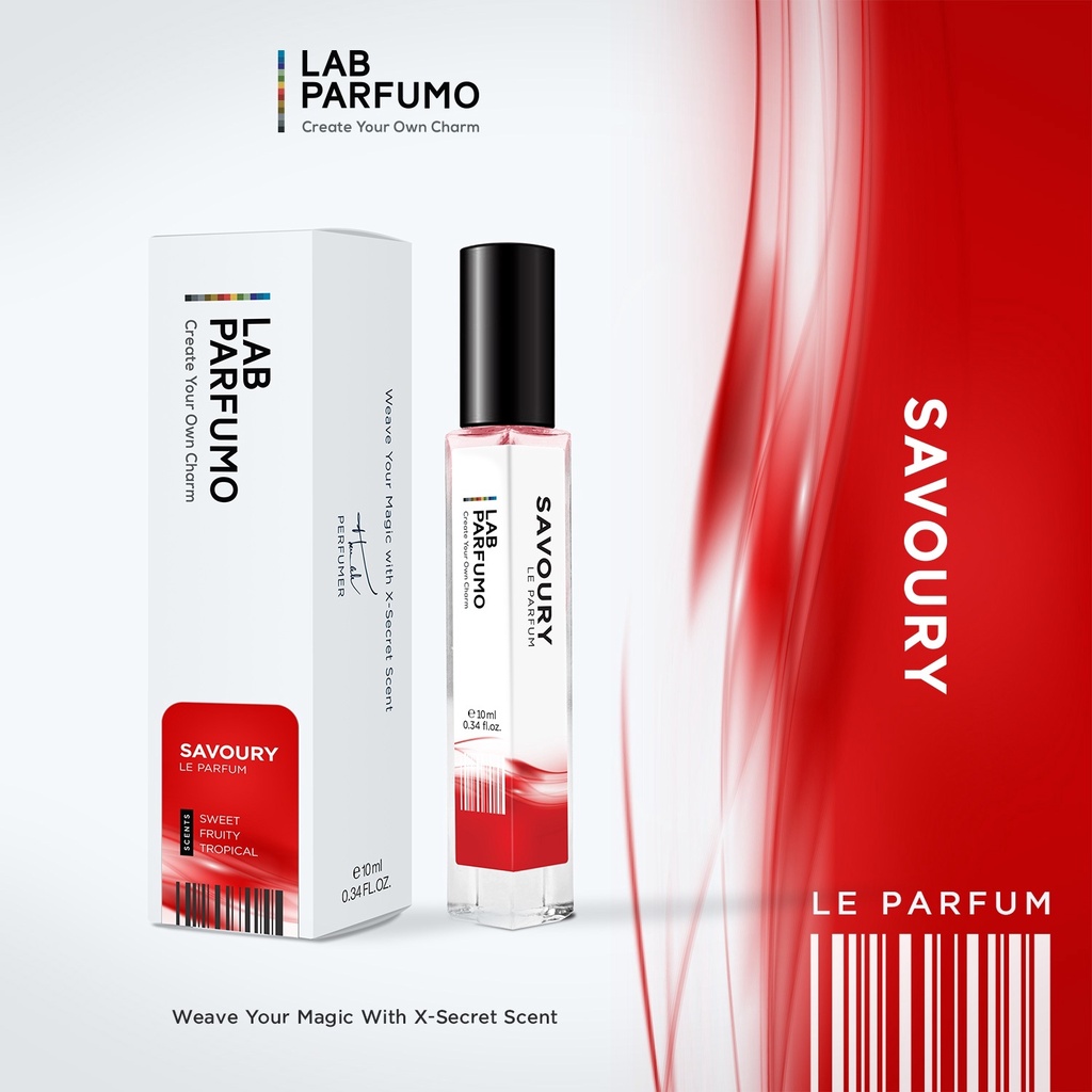 Savoury by LAB Parfumo, น้ำหอมกลิ่นหวาน Sweet หอมหวาน (ขนาด 4 ml, 10ml) ความสดชื่นที่ทรงเสน่ห์ หวานเซ็กซี่ น่าลิ้มลอง