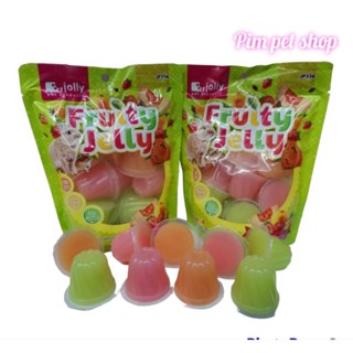 เยลลี่ฟรุตตี้ [Frutty Jelly jolly] ขนมรสผลไม้รวม ขนมสำหรับสัตว์เลี้ยง สัตว์ฟันเเทะ