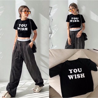 เสื้อยืดแขนสั้น You wish