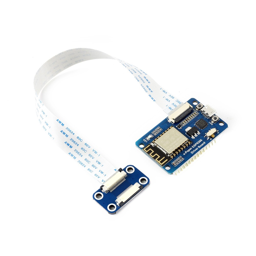 Waveshare Universal e-Paper Driver Board with WiFi SoC ESP8266 supports Waveshare SPI e-Paper raw pa