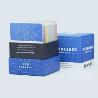 Best Self Decks – Icebreaker Deck, Deeper Talk, Intimacy or WorstSelf 150 Prompts Card Game