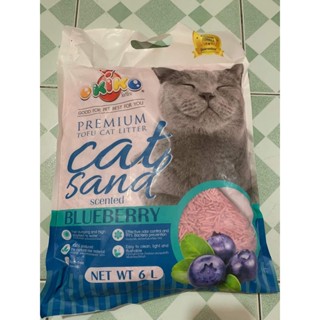 OKiko Premium Tofu Cat litter 6L. - โอกิโกะ ทรายเต้าหู้ 6 ลิตร