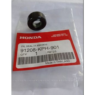 91208-KPH-901ซีลกันน้ำมัน, 11.6x24x10 Honda เวฟ100/เวฟ125S-R-X-I อื่นๆ อะไหล่แท้ศูนย์💯%