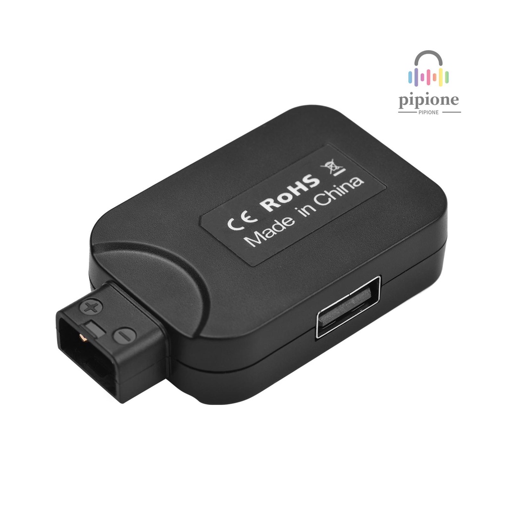 D-Tap อะแดปเตอร์ชายหญิงเชื่อมต่อ 5V 2.1A USB และ 8V 3A DC Power Outputs สําหรับ V-Mount Gold Mount B