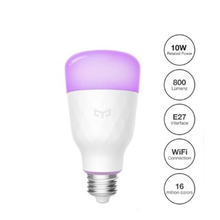 COMELY ของแท้หลอดไฟ Smart LED ที่มีสีสัน800 Lumens 10W E27มะนาวสมาร์ทสำหรับแอป Mi Home สีขาว/RGB ตัวเลือก