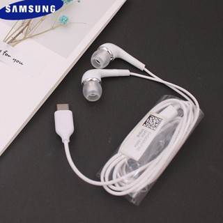 SAMSUNG ของแท้ ชุดหูฟังอินเอียร์ แบบมีสาย USB-C Type C สําหรับ Galaxy S20 Plus S20 Note 20 Ultra A8S A80 A90