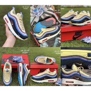 💥(พร้อมส่ง)รองเท้าผ้าใบไนกี้แอร์แม็ก97(AirMax97)มีผู้หญิงและผู้ชาย sizผู้หญิ36-45สินค้าพร้อมส่ง(ฟรีกล่อง)เผื่อ1ใสคะ💥