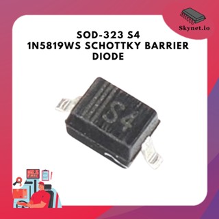 (5 pcs) S4 SOD-323(0805) 1N5819WS SCHOTTKY BARRIER DIODE