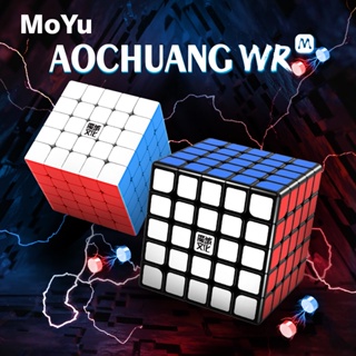 2020 ใหม่ล่าสุด Moyu AoChuang 5x5 WR M Cubing Speed WRM 5x5x5 magic puzzle cubo magico Competition ของเล่นเด็ก