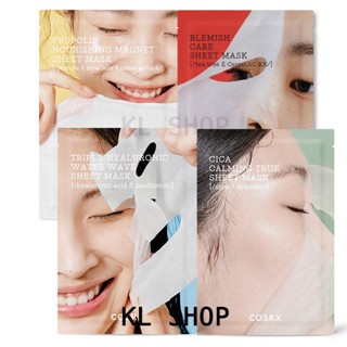 พร้อมส่ง COSRX Pure Fit Cica Calming True / Hydrium Triple Hyaluronic Water Wave Sheet Mask