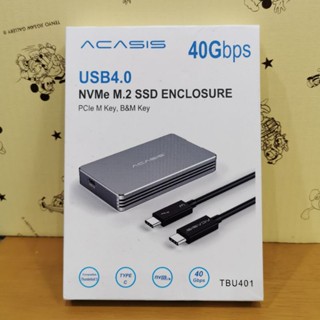 Acacis USB 4.0 SSD Enclosure TBU401 40Gbps 【มือ 2】