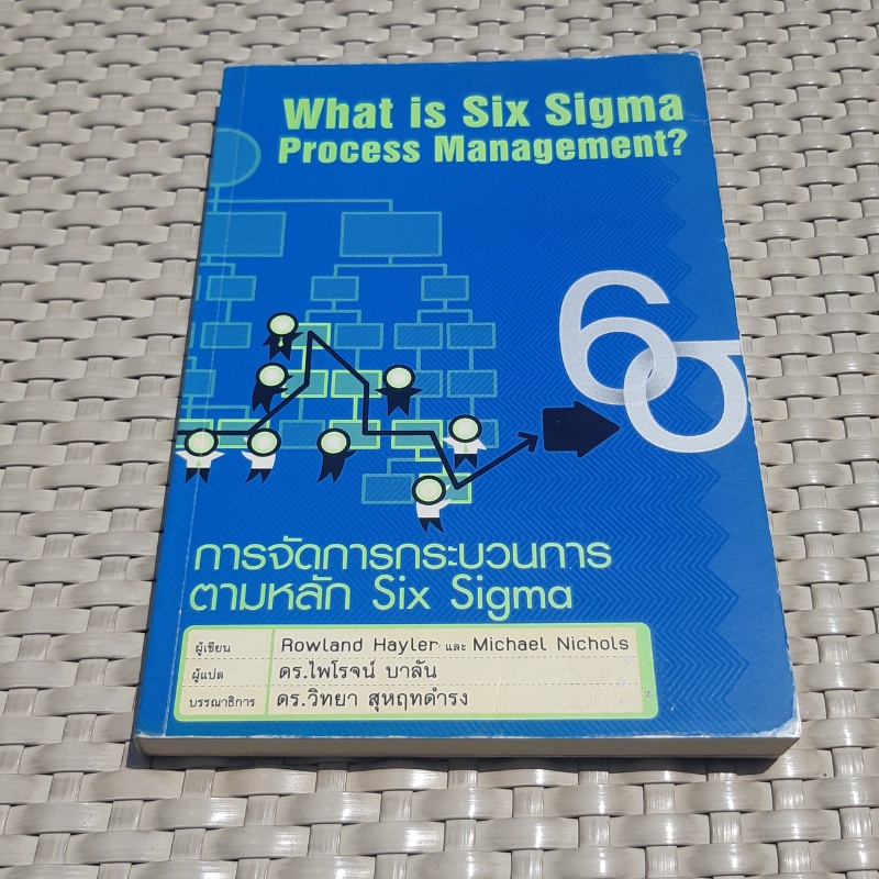 หนังสือ What is Six Sigma Process Management? การจัดการกระบวนการตามหลัก Six Sigma หนังสือมือสอง คุณภ