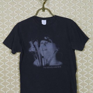 เสื้อยืด oversize เสื้อวาเลนไทน์เลือดของฉันวินเทจเสื้อยืดที่หายาก shoegaze Cocteau ฝาแฝดชะลอตัวพระเยซูแมรี่โซ่โค้งนั่งคุ