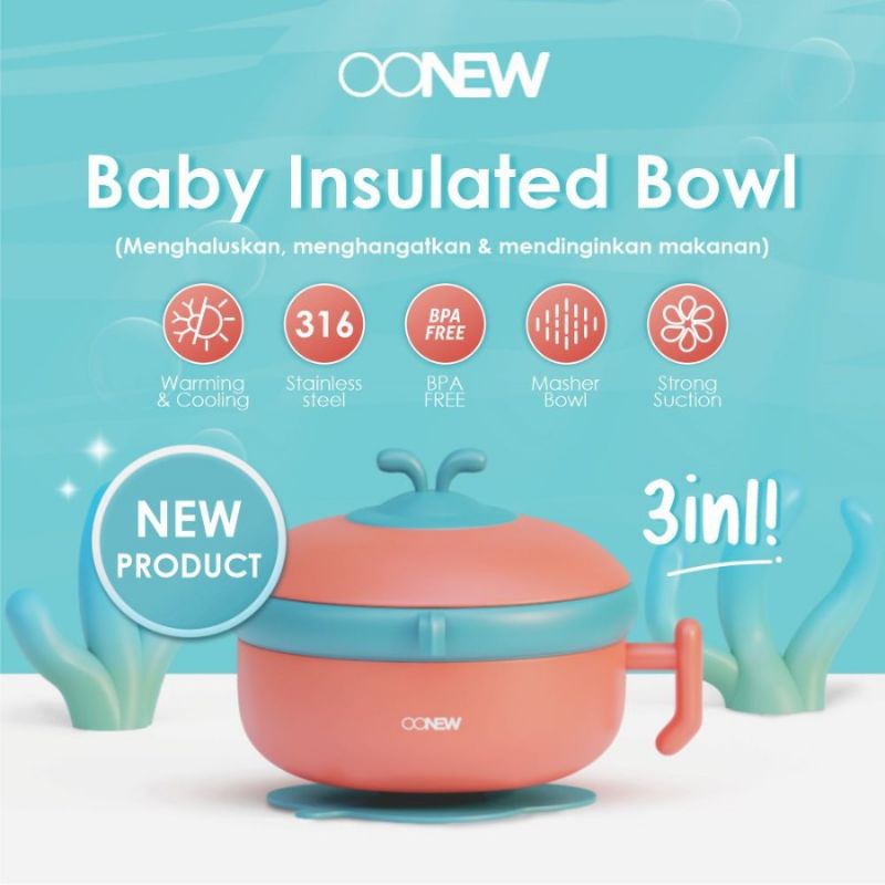 Oonew BABY INSULATED BOWL