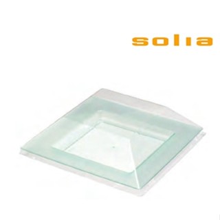 Solia PS30438 Lid Diamant Plate 225x225x15 Green/ฝาปิด