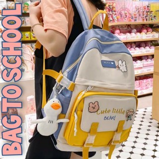 Tas Ransel Wanita K POP Korea Style Terbaru Keren Kekinian Viral Ransel Gendong BackPack Cewek Perempuan Remaja Sekolah SD SMP SMK Populeri Murah Mewah