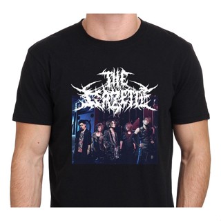 เสื้อยืดผ้าฝ้ายพิมพ์ลายแฟชั่น เสื้อยืดแขนสั้น คอกลม พิมพ์ลายวงร็อค The Gazette APebbg82NAlcob98 สีดํา สไตล์ญี่ปุ่น คลาสส