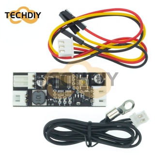 โมดูลควบคุมอุณหภูมิพัดลม 12V 0.8A DC PWM 2-3 NTC B 50K 3950 สําหรับคอมพิวเตอร์