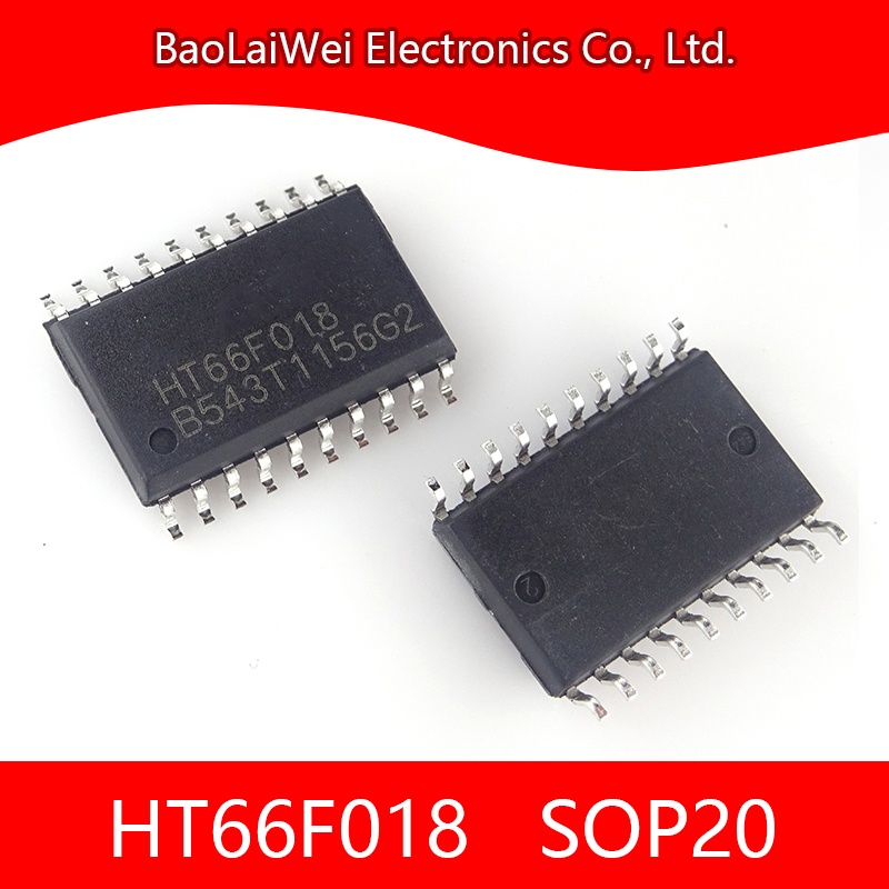 1000pcs HT66F018  20SOP  ic chip Electronic Components Integrated Circuits Active A/D Flash MCU with