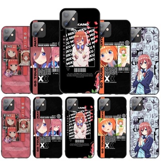 เคสโทรศัพท์ซิลิโคน แบบนิ่ม ลาย EDC106 อนิเมะ The Quintessential Quintuplets สําหรับ Samsung Galaxy S22 Plus Note 20 Ultra 10 9 8 Plus Lite