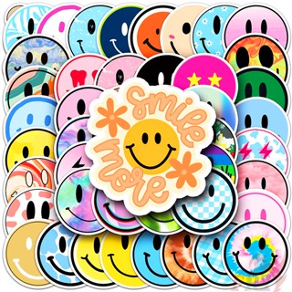 ❉ Smiley World Series 03 Fashion Brand Funny Smile สติ๊กเกอร์ ❉ 50Pcs/Set DIY Fashion Mixed Doodle Decals สติ๊กเกอร์