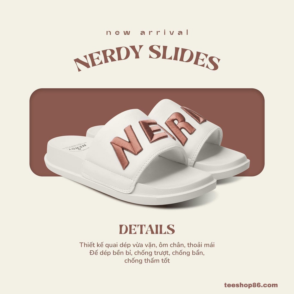 รองเท้าแตะ Nerdy (D2)- ครีม