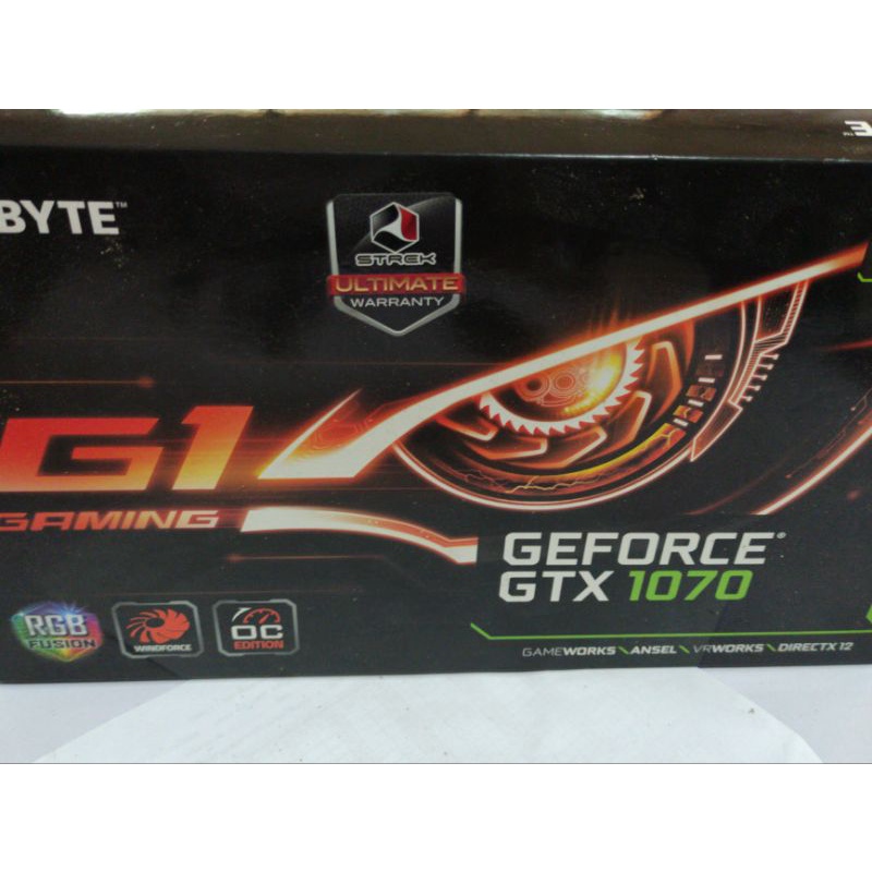 Gigabyte GTX1070 8G มือสอง