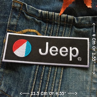 Jeep ตัวรีดติดเสื้อ อาร์มรีด อาร์มปัก ตกแต่งเสื้อผ้า หมวก กระเป๋า แจ๊คเก็ตยีนส์ Racing Embroidered Iron on Patch 3