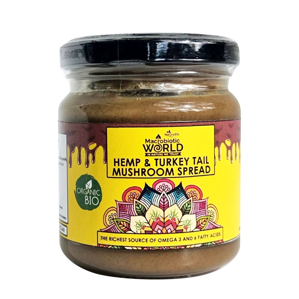 Organic/Bio HP & Turkey Tail Mushroom Spread 185g