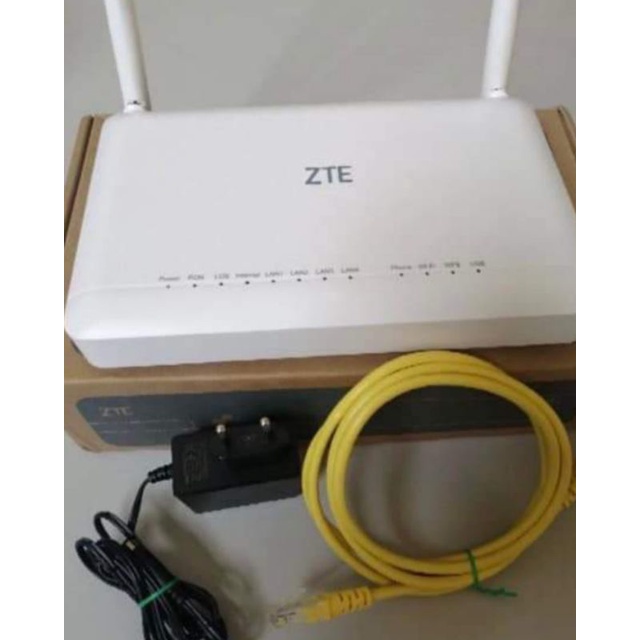 Ont GPON ZTE F670L DUAL BAND 5G (หน่วยORIGINAL+อะแดปเตอร์ORIGINAL)