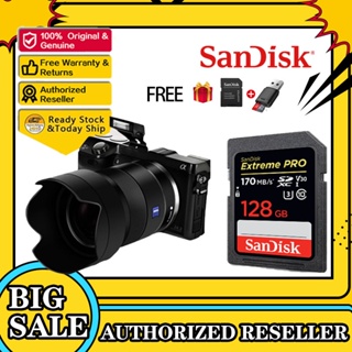 Sandisk SDXC การ์ดหน่วยความจํา SD 512GB 256GB 128GB 64GB UHS-I Classe 10 U3 V30 กล้อง Dslr ความเร็วสูง 4K Ultra HD DVR