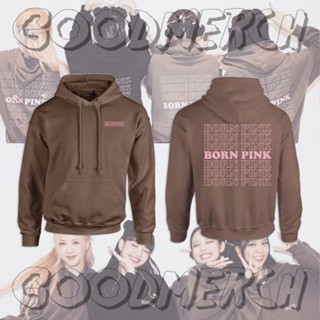 เสื้อแจ็กเก็ตกันหนาว มีฮู้ด Blackpink BORN PINK สําหรับเด็ก และผู้ใหญ่