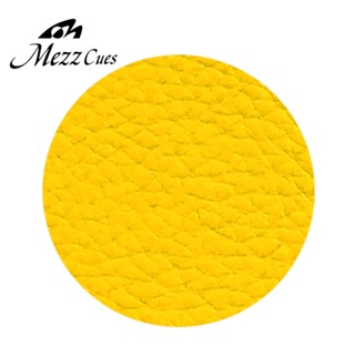 เมซซ์ อะไหล่หนังหุ้มด้ามไม้คิวเนื้อหยาบ สีเหลือง Mezz Leather Wrap - Yellow Rough