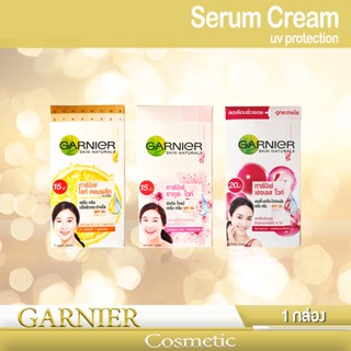 GARNIER เครื่องสำอางแบบซอง การ์นิเย่ สูตรป้องกันแสงแดด [1 กล่องบรรจุ 6 ซอง]