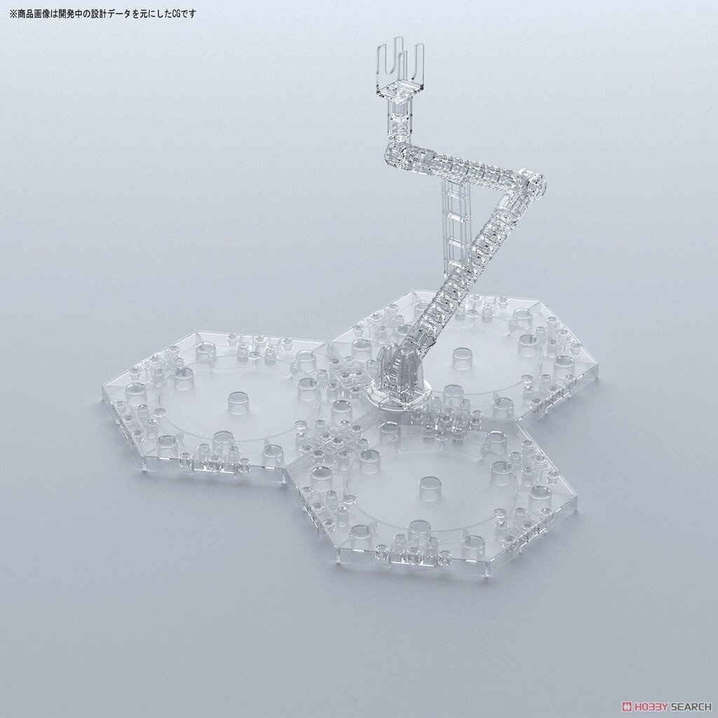 Bandai 4573102588142 Action Base 4 Clear (Display)(for 1/100)