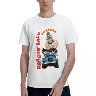 เสื้อยืดเข้ารูป Bandai ดราก้อนบอล Z เสื้อยืดผู้ชายอะนิเมะ Saiyan Dbz เสื้อยืดสร้างสรรค์แขนสั้นเสื้อยืดคอกลมผ้าฝ้ายบริสุท