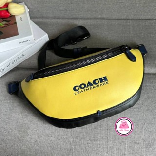 ส่งฟรี🔥กระเป๋าคาดอกใบใหญ่ 16" COACH C5343 LEAGUE BELT BAG