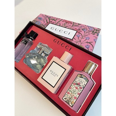 Gucci Flora Gorgeous Gardenia Pink Limited Edition Edp Set for Women ...