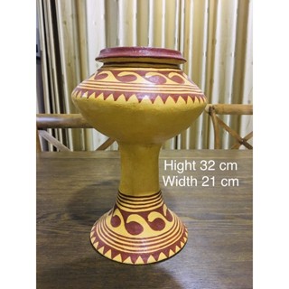 เครื่องปั้นภาชนะตกแต่งบ้าน Antique handmade container Home decoration