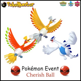 Pokemon Event Lugia Ho-Oh Shiny&amp;NotShiny