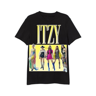 เสื้อยืดผู้ชาย เสื้อยืดวินเทจ Itzy