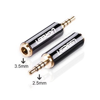 Ugreen 2.5mm Male to 3.5mm Female Stereo Audio Headphone Adapter Connector Converter For iPhone Mobile Phone